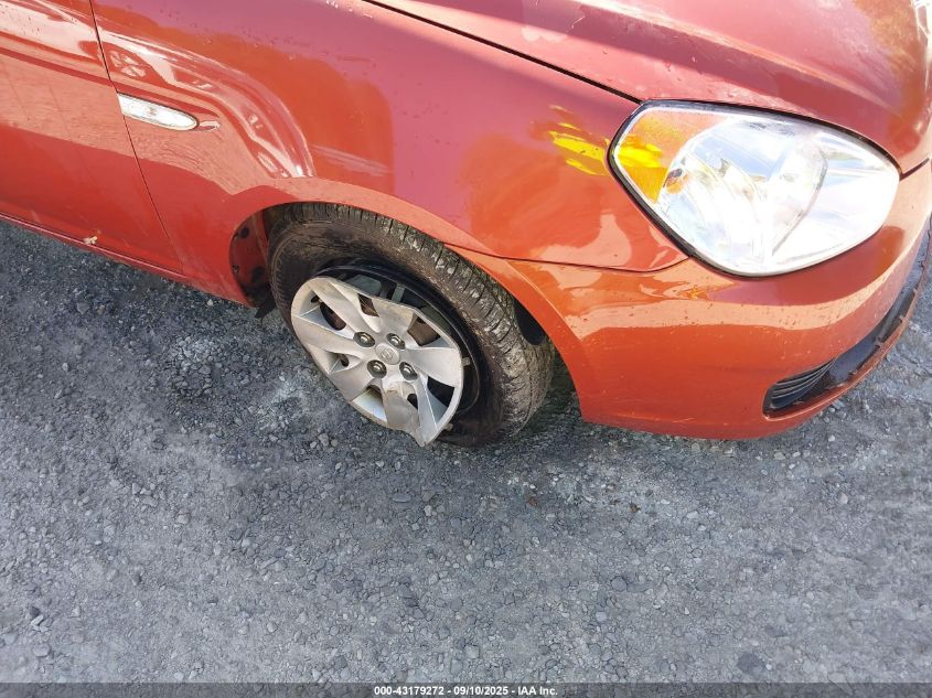 2008 Hyundai Accent Gs VIN: KMHCM36C58U102091 Lot: 43179272