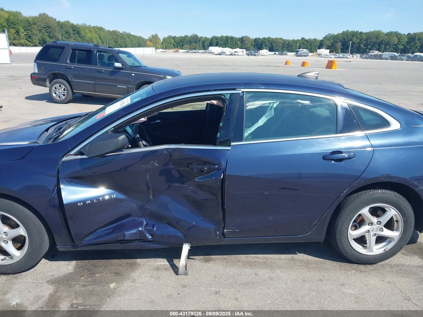 2017 Chevrolet Malibu Ls VIN: 1G1ZB5ST7HF129375 Lot: 43179326