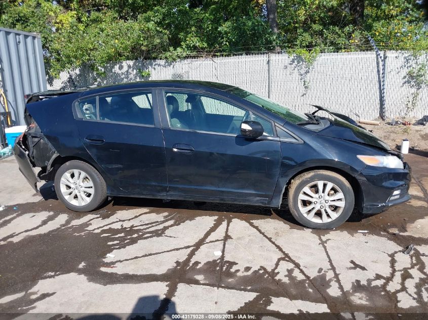 2012 Honda Insight Ex VIN: JHMZE2H74CS002203 Lot: 43179328