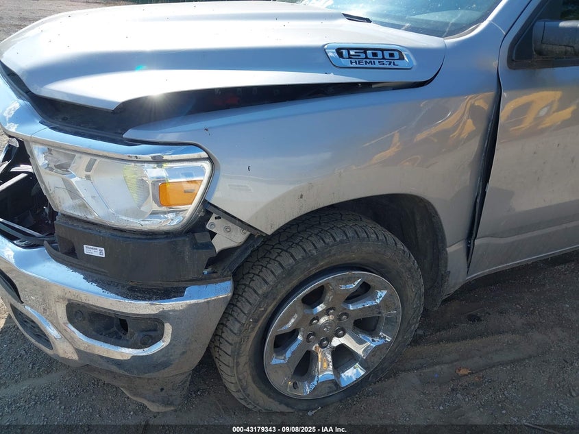 2020 Ram 1500 Big Horn 4X4 5'7 Box VIN: 1C6SRFFT9LN167409 Lot: 43179343