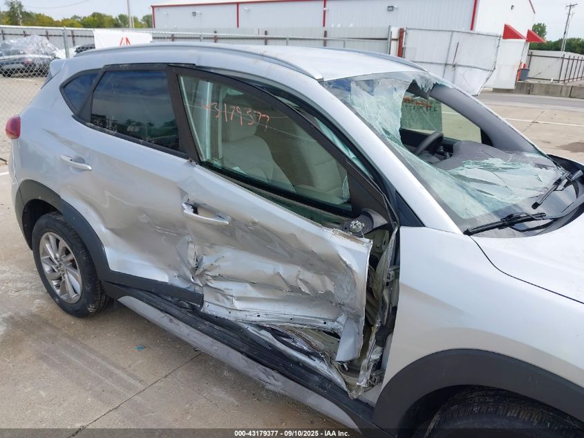 2018 Hyundai Tucson Sel VIN: KM8J3CA49JU608216 Lot: 43179377