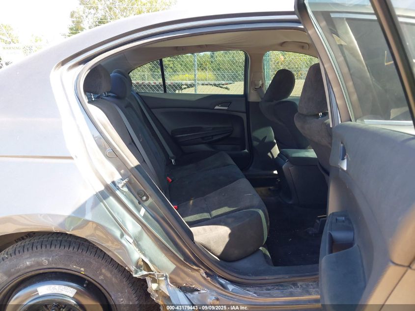 2010 Honda Accord 2.4 Lx VIN: 1HGCP2F34AA051780 Lot: 43179443