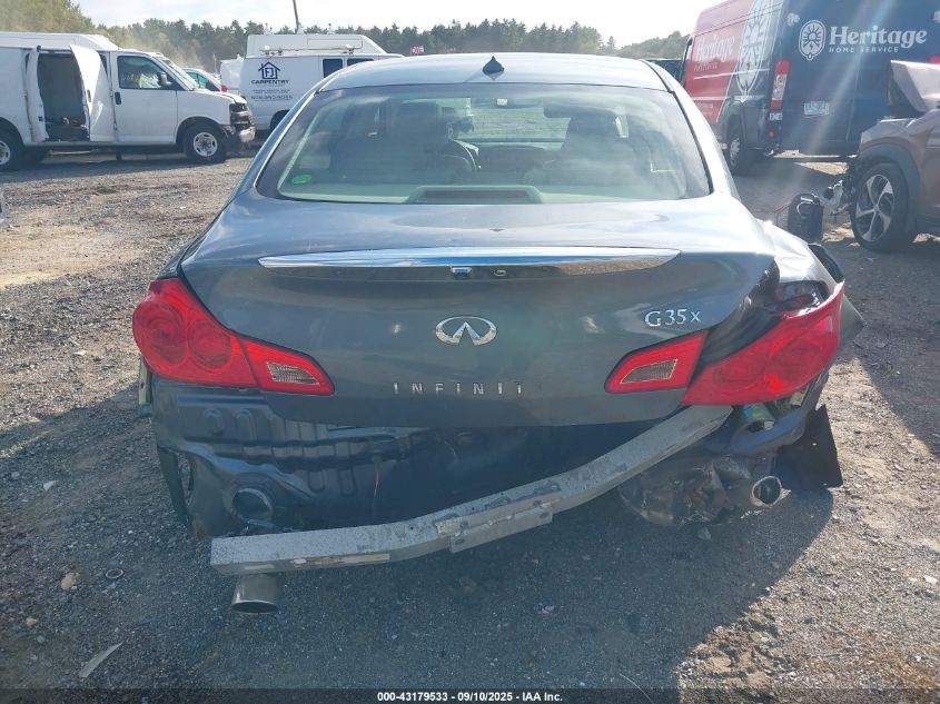 2008 Infiniti G35X VIN: JNKBV61F98M261663 Lot: 43179533