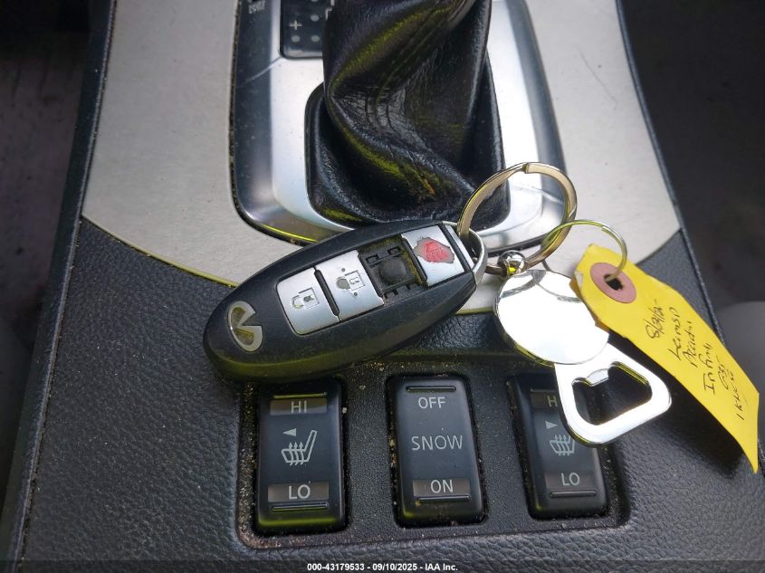 2008 Infiniti G35X VIN: JNKBV61F98M261663 Lot: 43179533