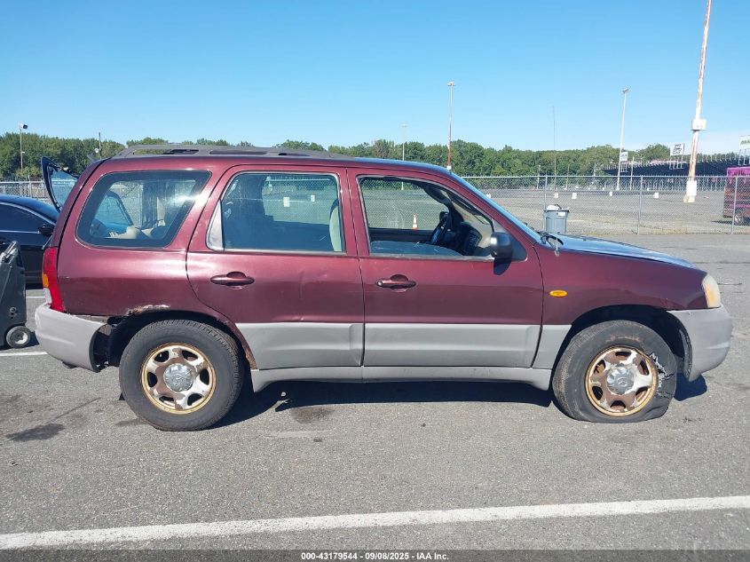 2001 Mazda Tribute Dx V6 VIN: 4F2YU06131KM17433 Lot: 43179544