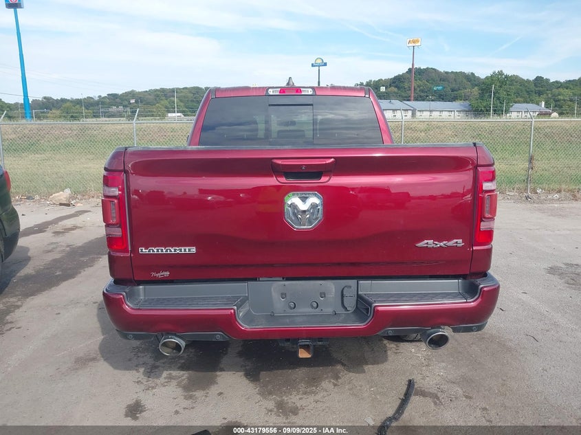 2020 Ram 1500 Laramie 4X4 5'7 Box VIN: 1C6SRFJT4LN365581 Lot: 43179556