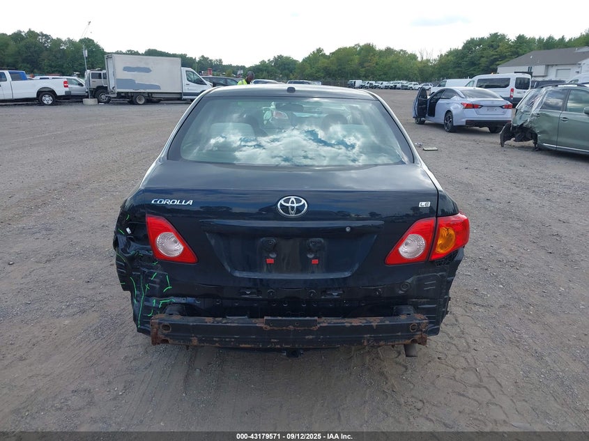 2010 Toyota Corolla Le VIN: JTDBU4EE3AJ080611 Lot: 43179571