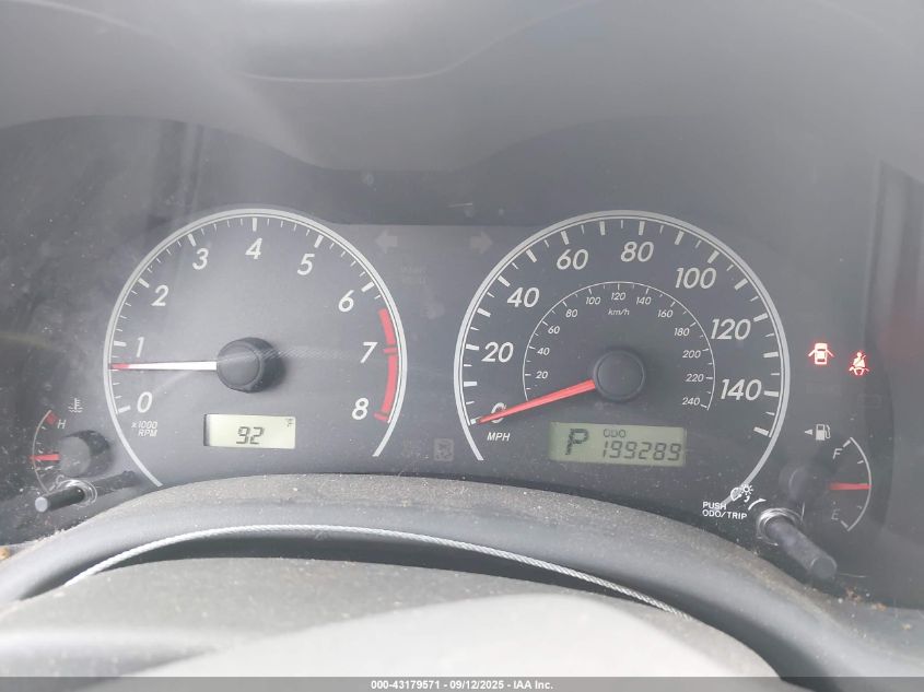 2010 Toyota Corolla Le VIN: JTDBU4EE3AJ080611 Lot: 43179571