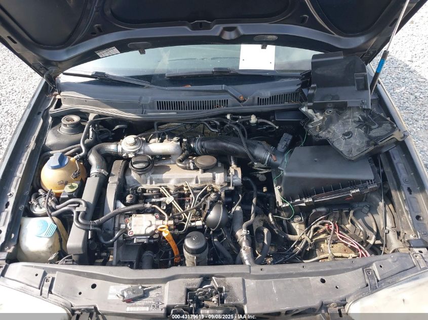 2002 Volkswagen Jetta Gls Tdi VIN: 3VWSP69M42M095236 Lot: 43179619