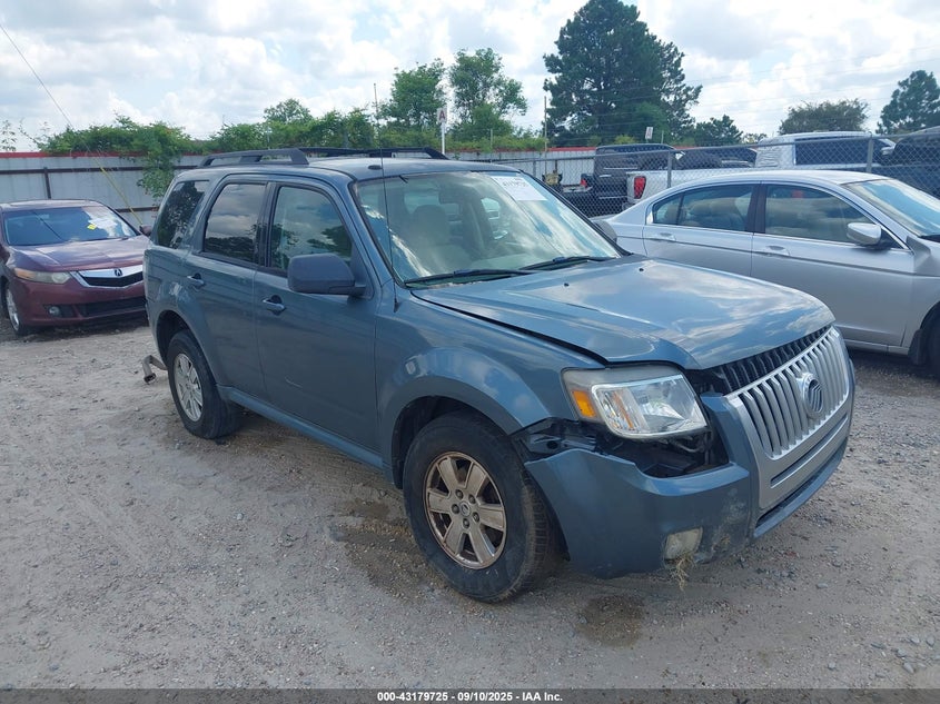 2010 Mercury Mariner blue other gasoline 4M2CN8B72AKJ02987 photo #1