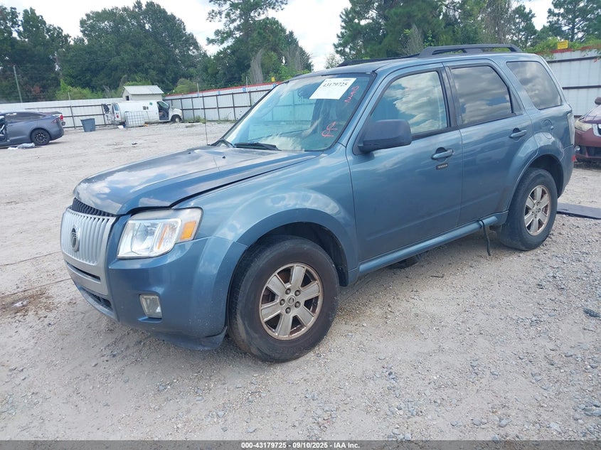 2010 Mercury Mariner blue other gasoline 4M2CN8B72AKJ02987 photo #3