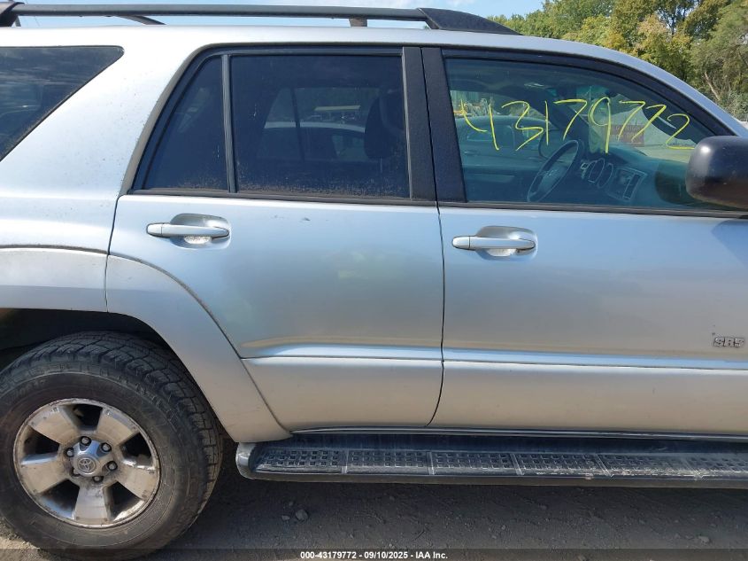 2005 Toyota 4Runner Sr5 V6 VIN: JTEBU14R850056007 Lot: 43179772