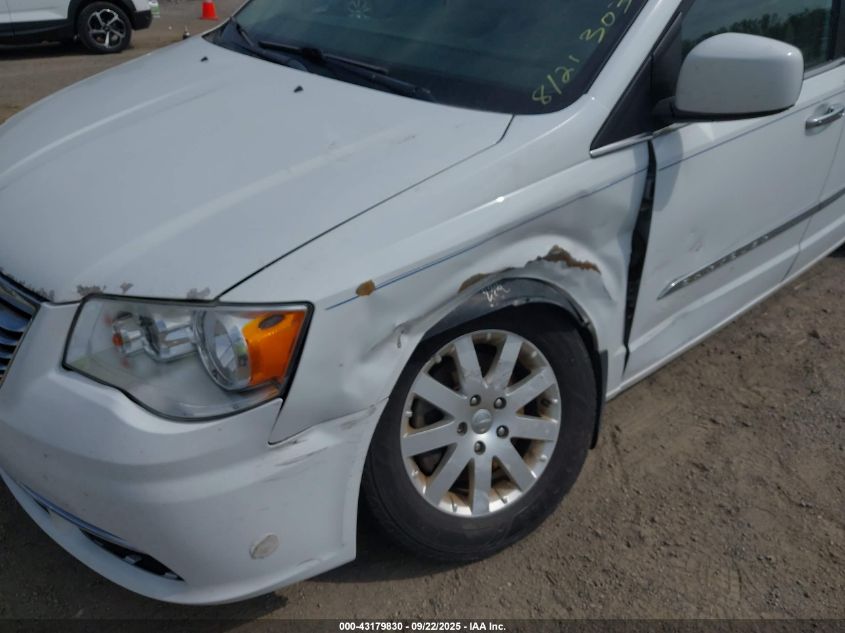 2016 Chrysler Town & Country Touring VIN: 2C4RC1BG2GR303697 Lot: 43179830