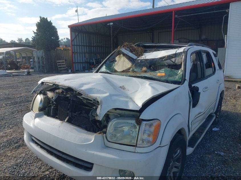 2006 Toyota Sequoia Sr5 VIN: 5TDZT34A56S272228 Lot: 43179832