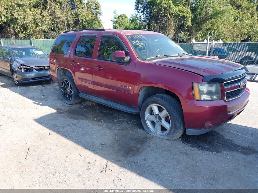 1GNFK13047J196980 2007 Chevrolet Tahoe Lt auction photo 1