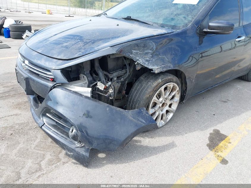 2013 Dodge Dart Limited VIN: 1C3CDFCH1DD136372 Lot: 43179937