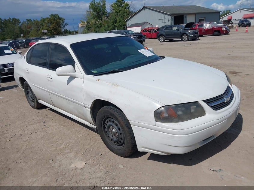 2G1WF55K559295179 2005 Chevrolet Impala Police auction photo 1