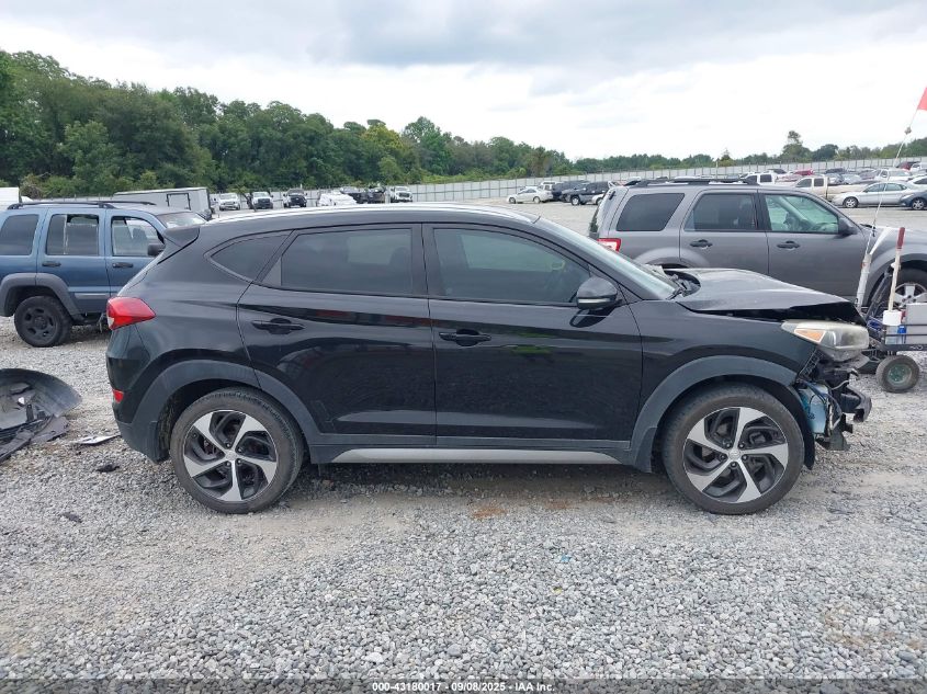 2017 Hyundai Tucson Sport VIN: KM8J33A23HU289842 Lot: 43180017