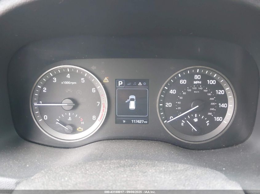 2017 Hyundai Tucson Sport VIN: KM8J33A23HU289842 Lot: 43180017