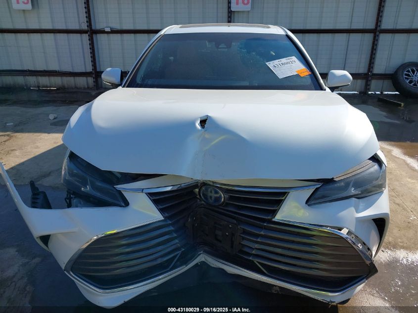 2019 Toyota Avalon Hybrid Limited VIN: 4T1B21FBXKU007482 Lot: 43180029