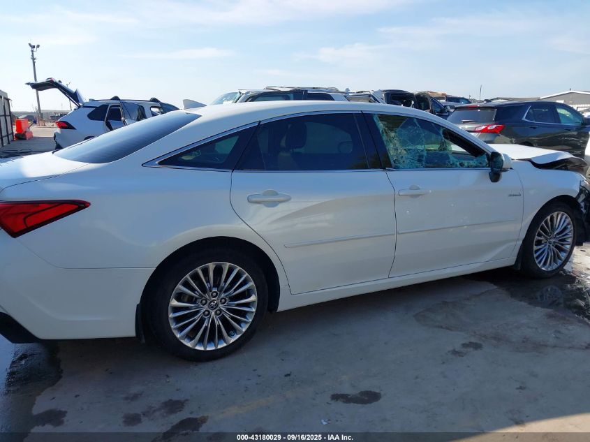 2019 Toyota Avalon Hybrid Limited VIN: 4T1B21FBXKU007482 Lot: 43180029