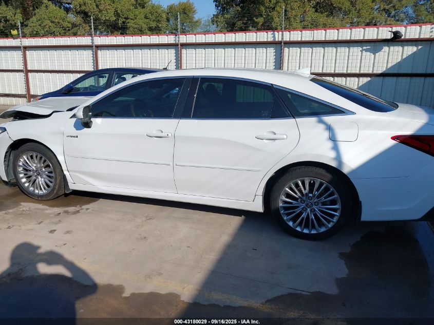 2019 Toyota Avalon Hybrid Limited VIN: 4T1B21FBXKU007482 Lot: 43180029