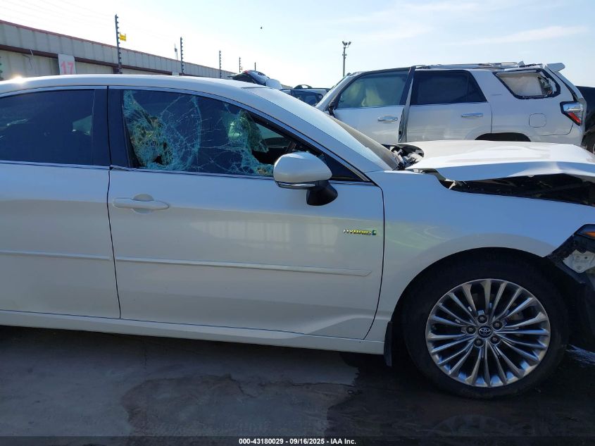 2019 Toyota Avalon Hybrid Limited VIN: 4T1B21FBXKU007482 Lot: 43180029