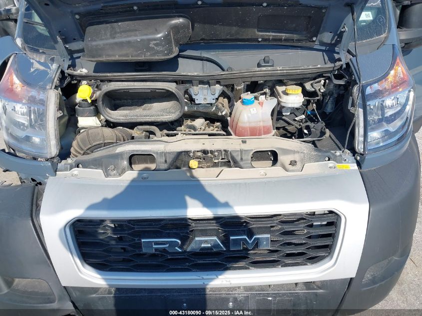 2020 Ram Promaster 3500 Cargo Van High Roof 159 Wb Ext VIN: 3C6URVJG8LE117330 Lot: 43180090