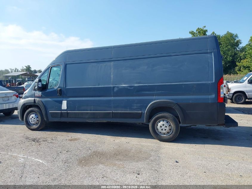 2020 Ram Promaster 3500 Cargo Van High Roof 159 Wb Ext VIN: 3C6URVJG8LE117330 Lot: 43180090