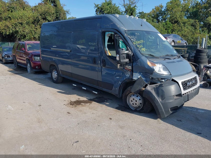 2020 RAM PROMASTER 3500 CARGO VAN HIGH ROOF 159 WB EXT - 3C6URVJG8LE117330
