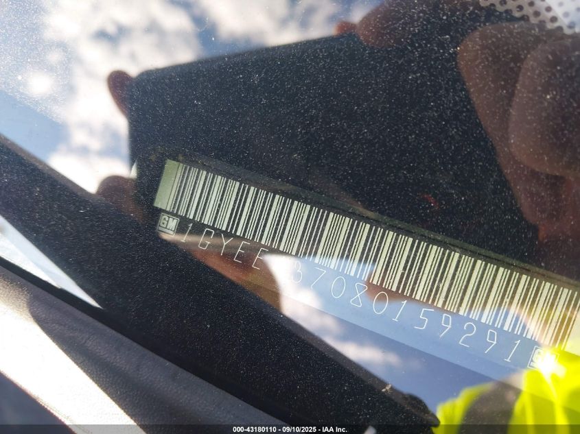 2008 Cadillac Srx V6 VIN: 1GYEE437080159291 Lot: 43180110