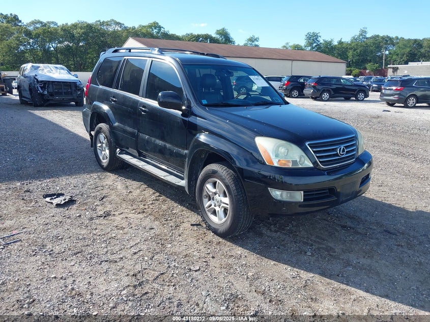 2005 Lexus Gx 470 black other gasoline JTJBT20XX50076709 photo #1
