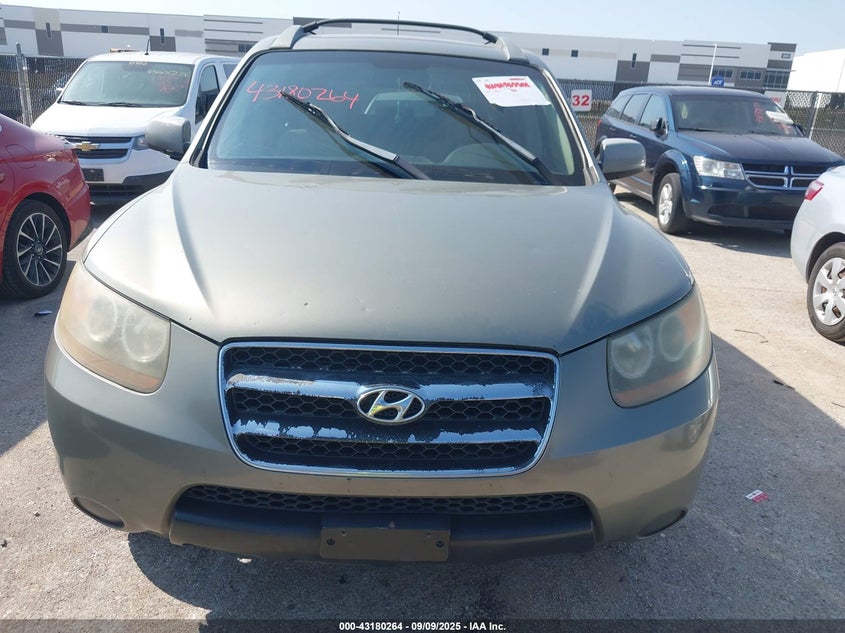 2007 Hyundai Santa Fe Gls VIN: 5NMSG13D57H103613 Lot: 43180264