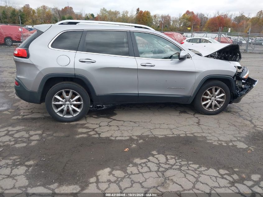 2018 Jeep Cherokee Limited 4X4 VIN: 1C4PJMDB3JD610953 Lot: 43180305