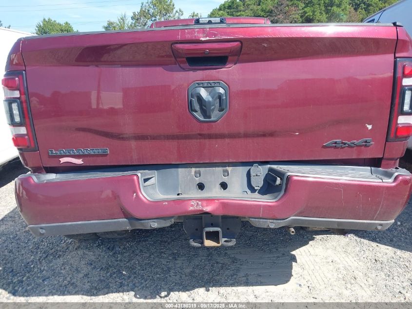 2020 Ram 3500 Laramie 4X4 8' Box VIN: 3C63RRJL0LG246909 Lot: 43180319