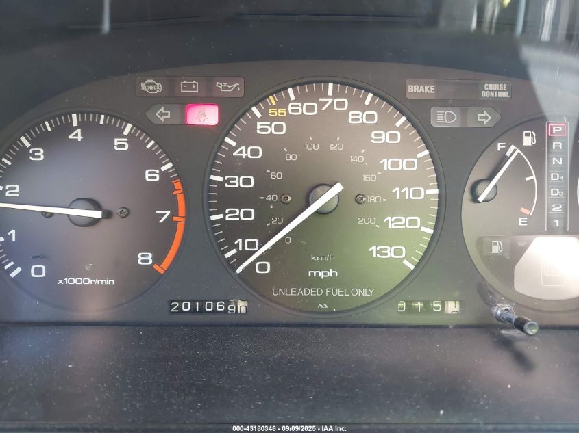 1991 Honda Accord Lx/Ex VIN: 1HGCB7658MA191929 Lot: 43180346