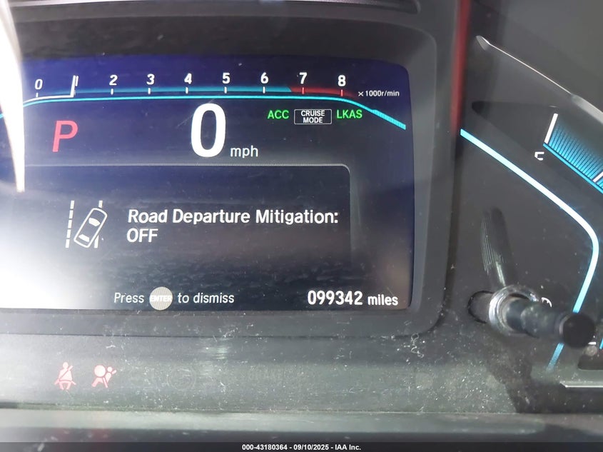 2019 Honda Odyssey Ex-L VIN: 5FNRL6H74KB133979 Lot: 43180364