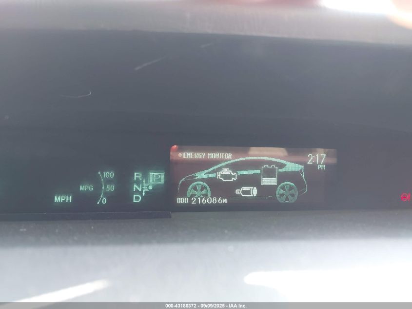 2010 Toyota Prius Ii VIN: JTDKN3DU3A0180620 Lot: 43180372