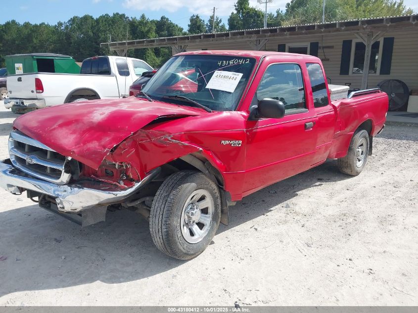 2000 Ford Ranger Xlt VIN: 1FTYR14X4YTB06628 Lot: 43180444