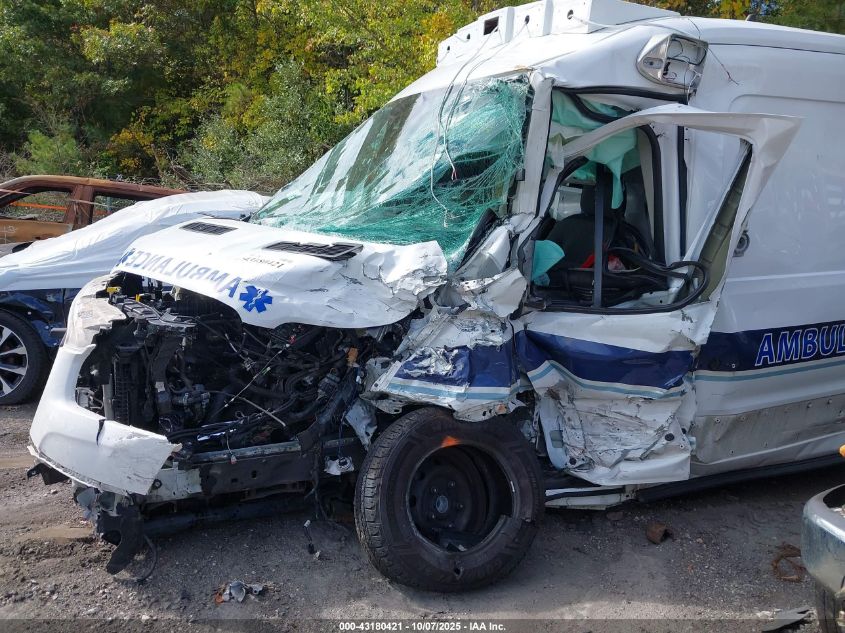 2020 Ford Transit-250 VIN: 1FDBR1CG3LKA97101 Lot: 43180421