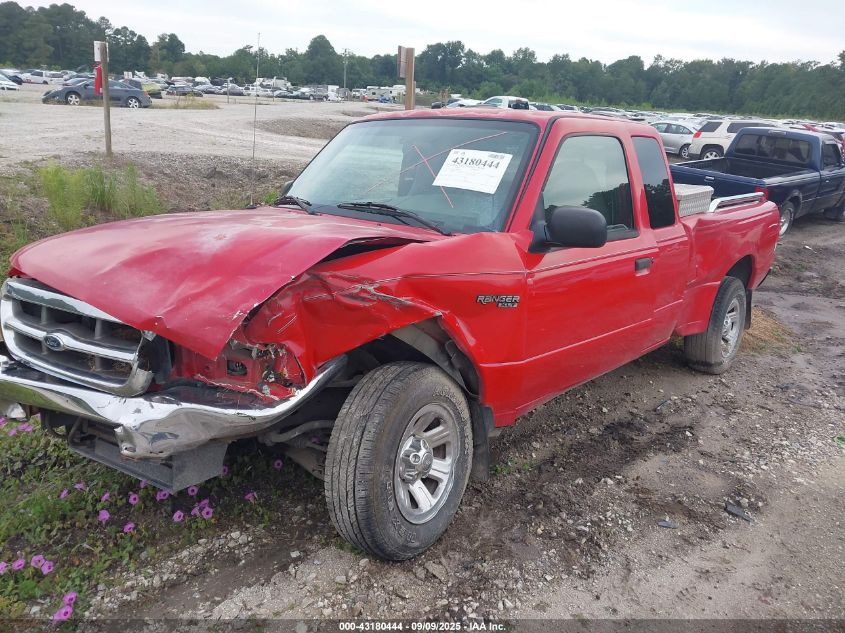 2000 Ford Ranger Xlt VIN: 1FTYR14X4YTB06628 Lot: 43180444