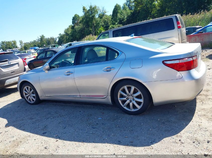 2008 Lexus Ls 460 VIN: JTHBL46F485053672 Lot: 43180450