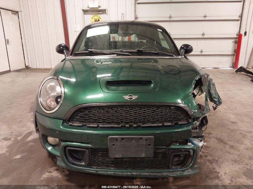 2012 Mini Cooper S VIN: WMWSX3C57CT465954 Lot: 43180477