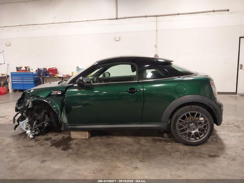 2012 Mini Cooper S VIN: WMWSX3C57CT465954 Lot: 43180477