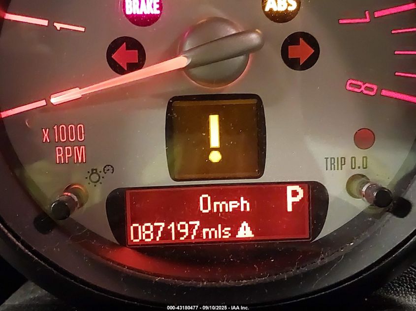 2012 Mini Cooper S VIN: WMWSX3C57CT465954 Lot: 43180477