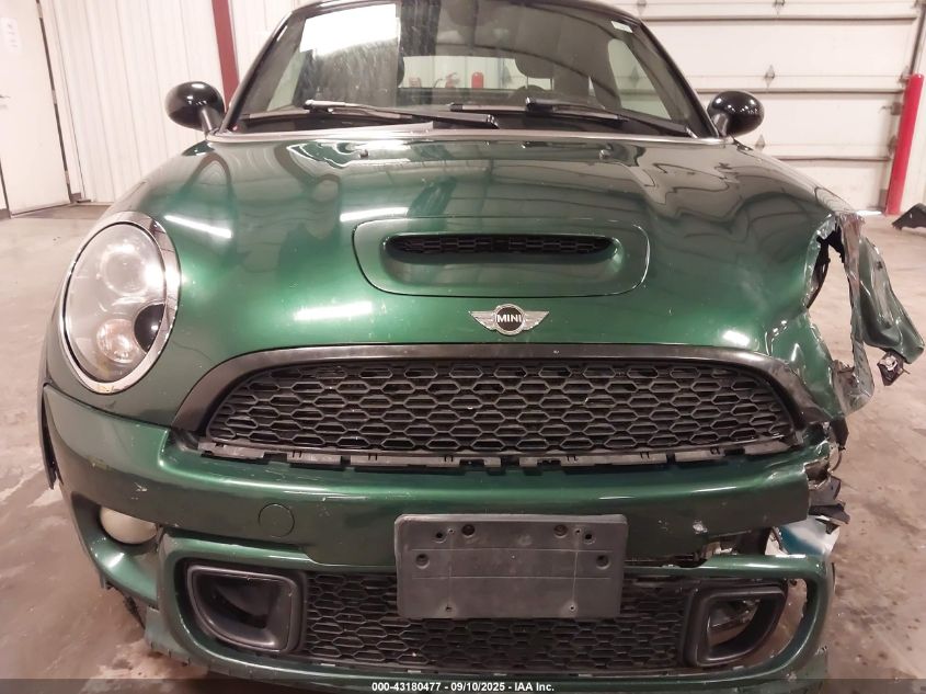 2012 Mini Cooper S VIN: WMWSX3C57CT465954 Lot: 43180477