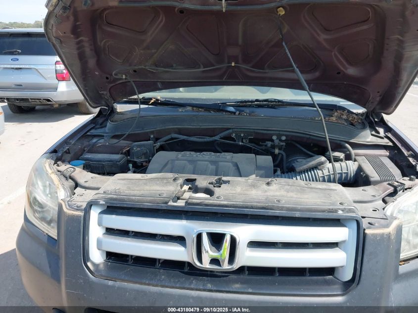 2007 Honda Pilot Ex-L VIN: 5FNYF28537B014175 Lot: 43180479