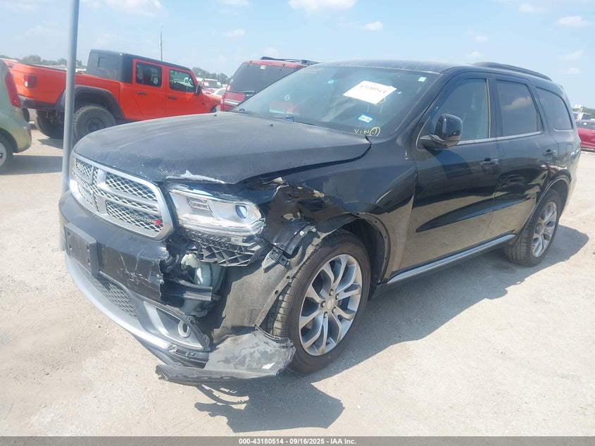 Vin: 1c4rdhagxhc743717, lot: 43674930, dodge durango sxt rwd 20172
