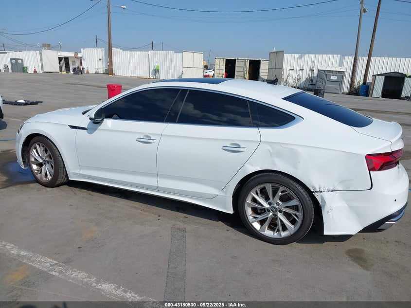 2021 AUDI A5 SPORTBACK PREMIUM 40 TFSI QUATTRO S TRONIC - WAUABCF56MA008264