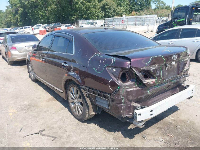 2011 Toyota Avalon Limited VIN: 4T1BK3DB3BU371516 Lot: 43180557